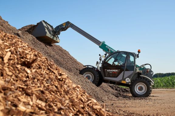 Six Used Kramer Telehandlers & Wheel Loaders For Sale