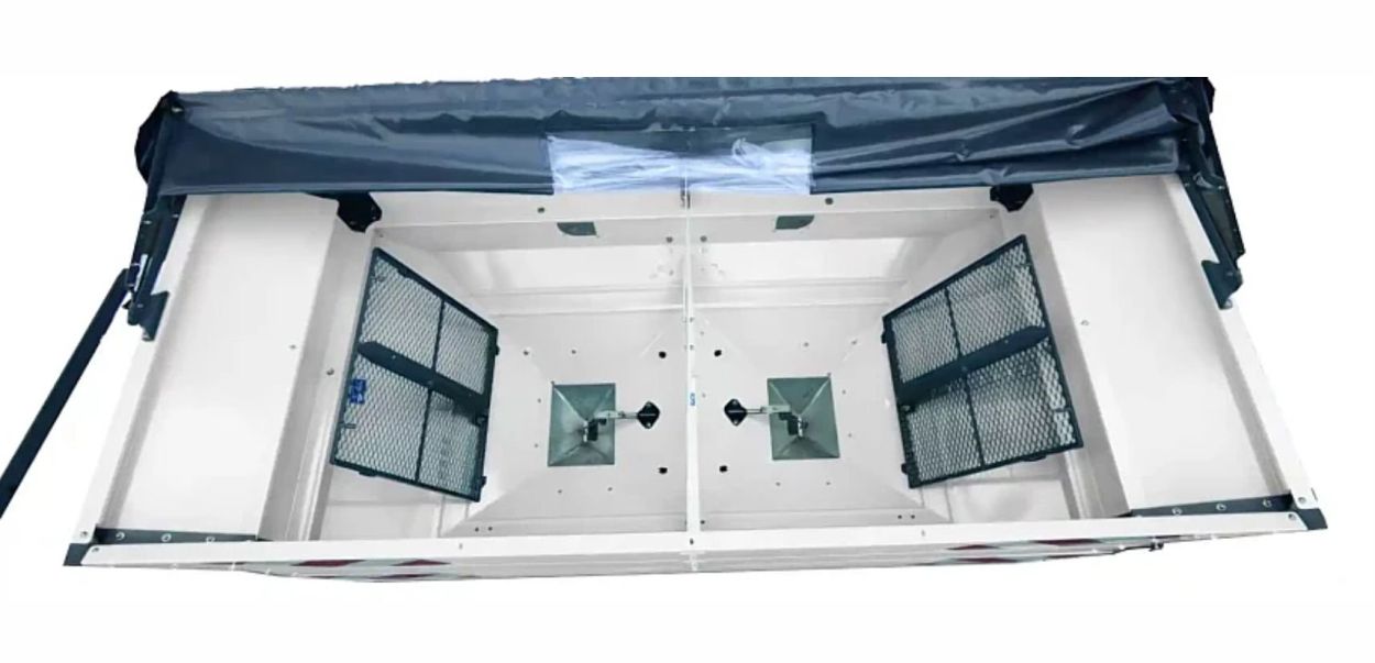 Double-Cone Stainless Steel Hopper Bottom