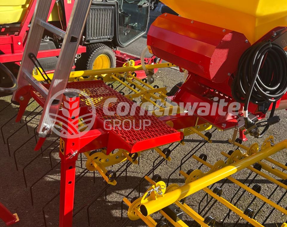 Dalbo APV AS600 Harrows C/W PS300 Electric Seeder Unit Fitted