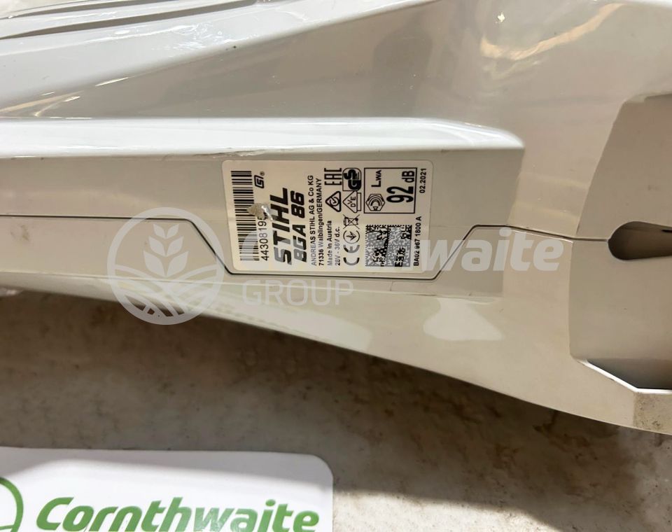 Stihl Ex Demo BGA86 Blower