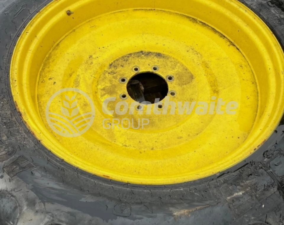 John Deere Unused BKT 420/80R46 Row Crop Wheels 8 Stud Rims