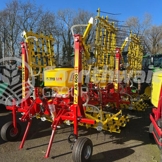 Dalbo APV AS600 Harrows C/W PS300 Electric Seeder Unit Fitted