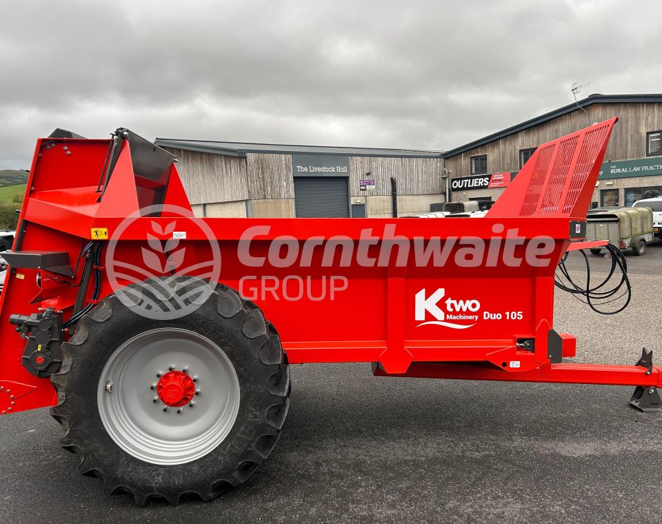 Ktwo Duo 105 Rear Discharge Spreader
