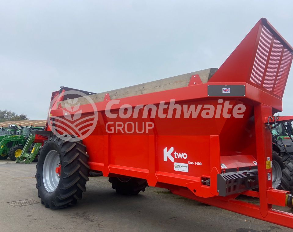 Ktwo 1400 Duo Rear Discharge Spreader