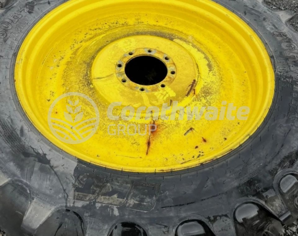 John Deere Unused BKT 420/80R46 Row Crop Wheels 8 Stud Rims