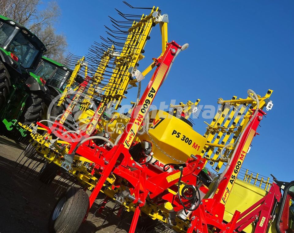 Dalbo APV AS600 Harrows C/W PS300 Electric Seeder Unit Fitted