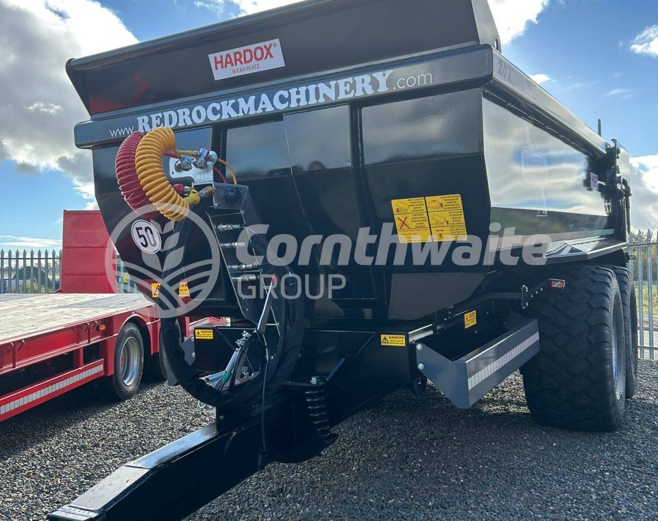 Redrock 20T Half Pipe Dump Trailer