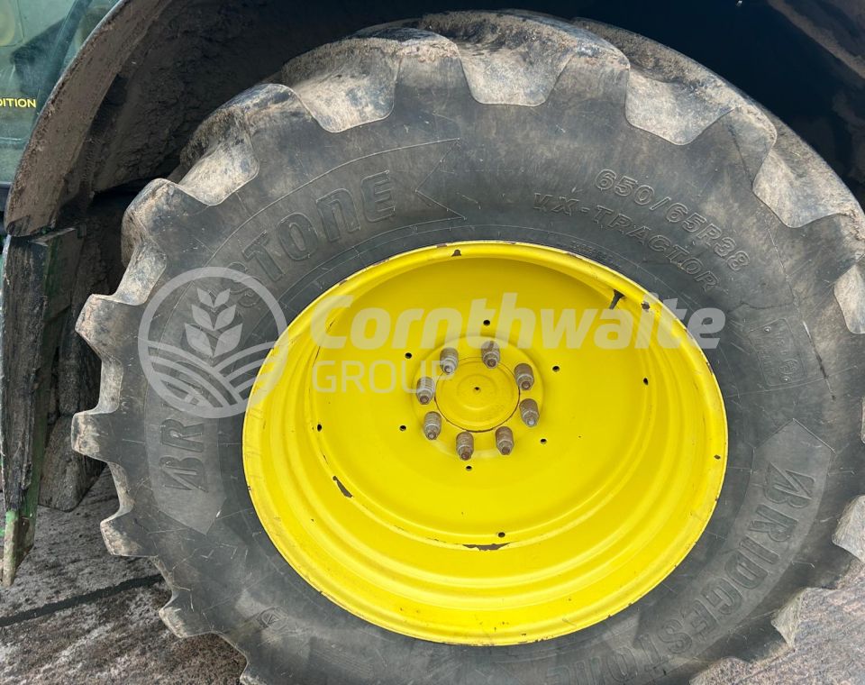 John Deere 6155R and Loader