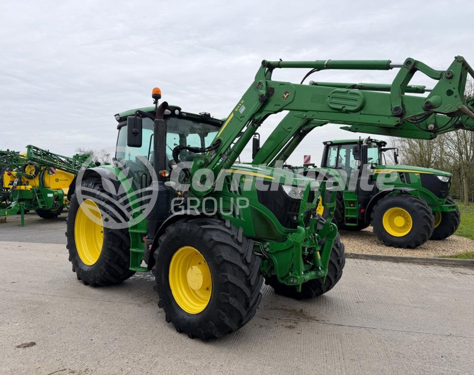 John Deere 6145R and Loader