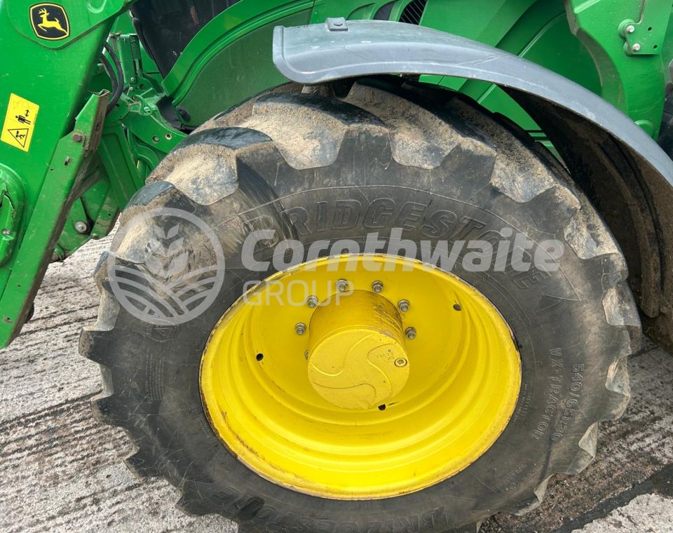 John Deere 6155R and Loader