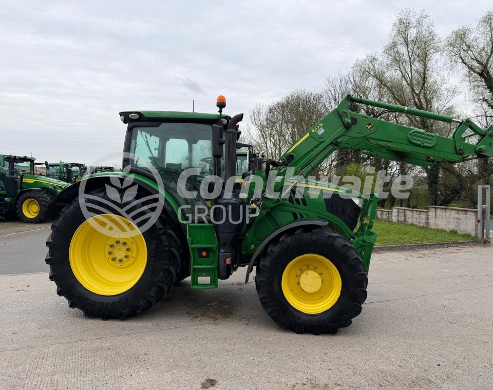 John Deere 6145R and Loader