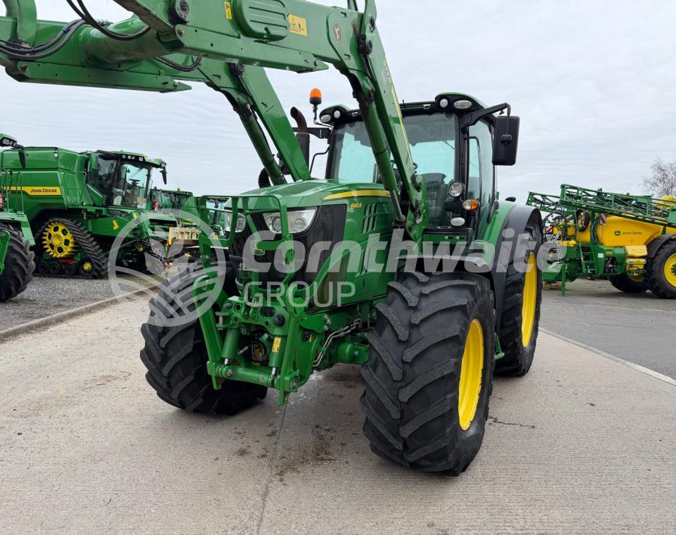 John Deere 6145R and Loader