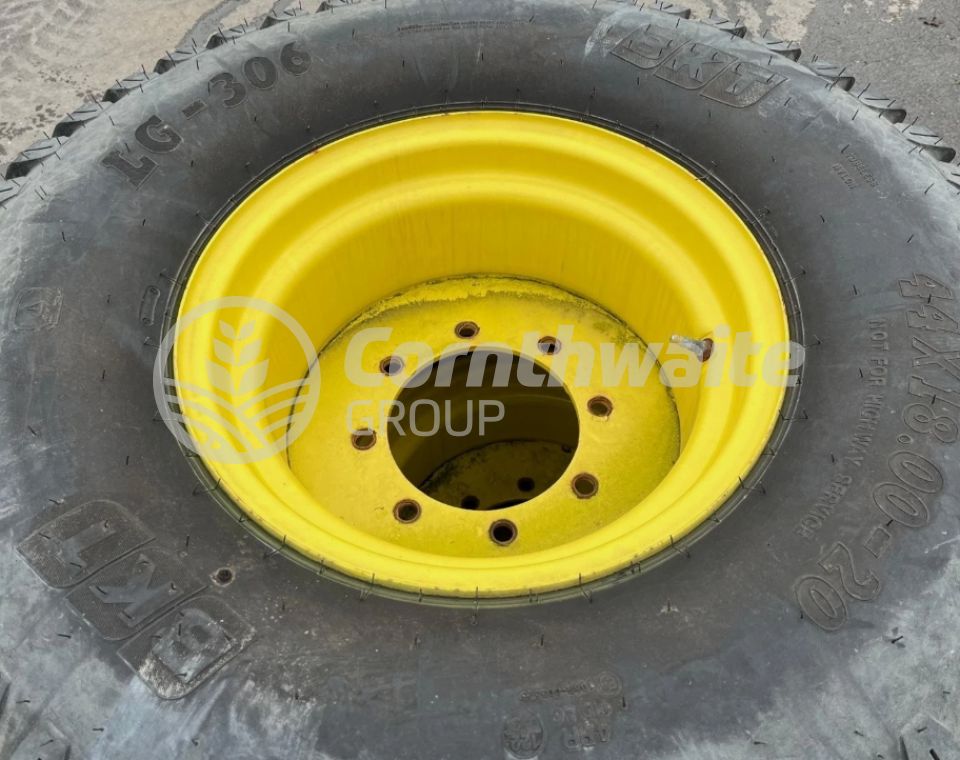 John Deere Turf Wheels 23.1-26 BKT Rear - 44x18.00-20 Fronts 