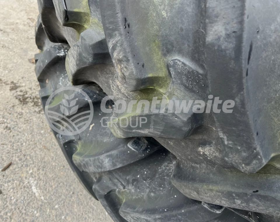 John Deere 340/85R46 Row Crop Wheels Mitch tyres adjustable centres 