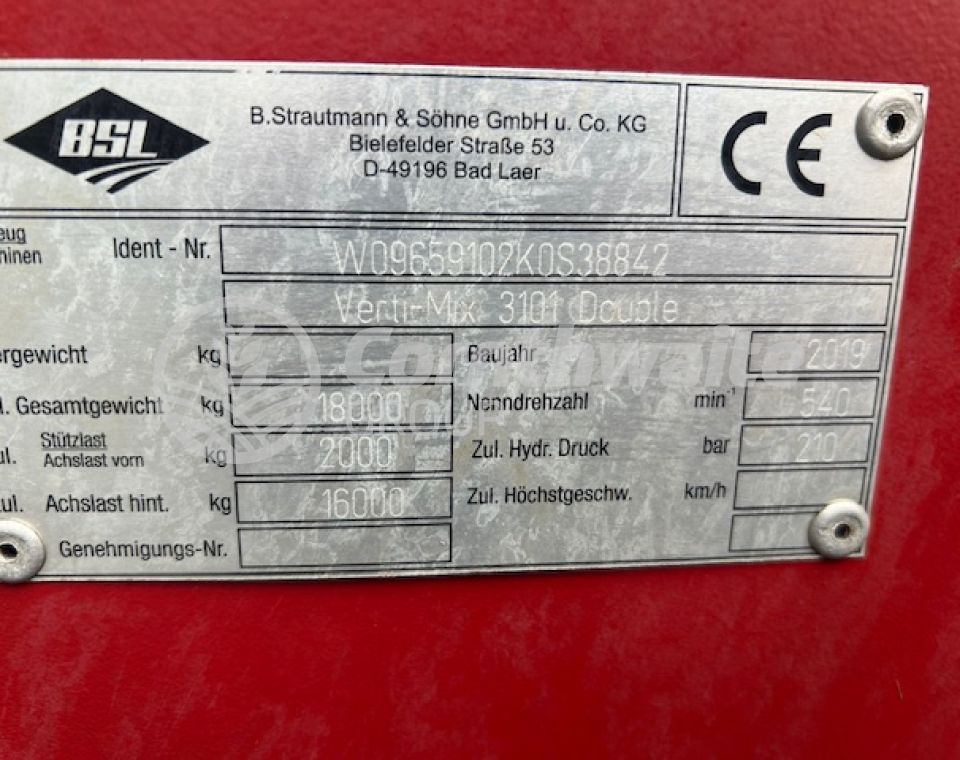 Strautmann Verti-Mix 3101 Double