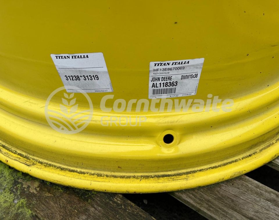 John Deere 15x38 Wheel Rims
