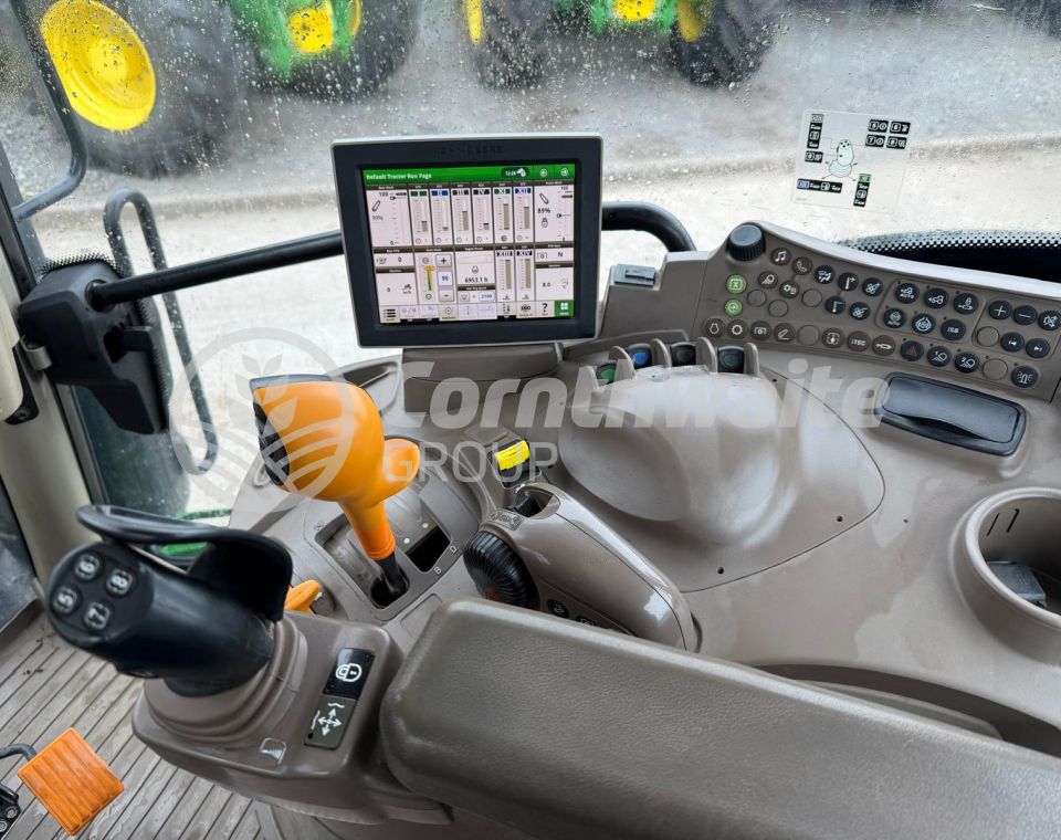 John Deere 6145R and Loader