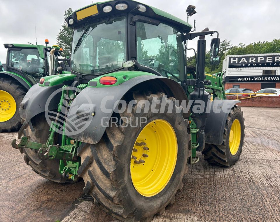 John Deere 6155R and Loader