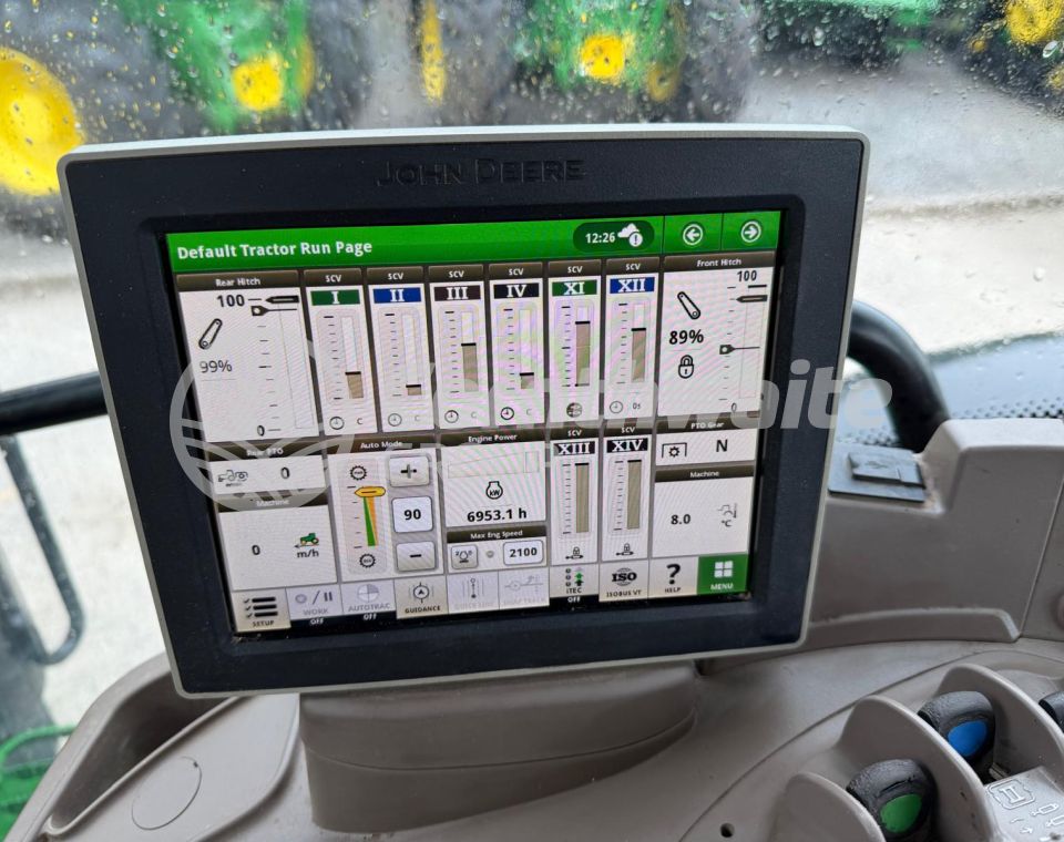 John Deere 6145R and Loader