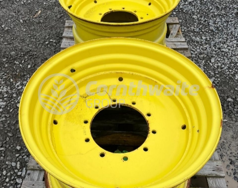 John Deere 20x30 Pair of Solid Wheel Rims