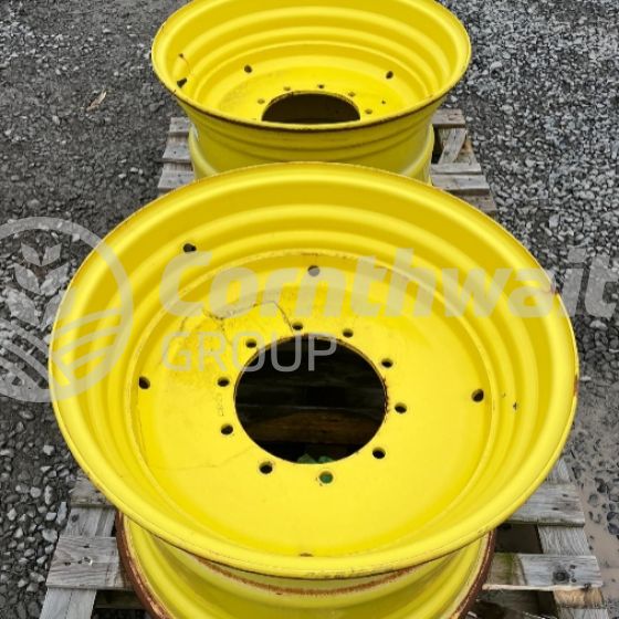 John Deere 20x30 Pair of Solid Wheel Rims